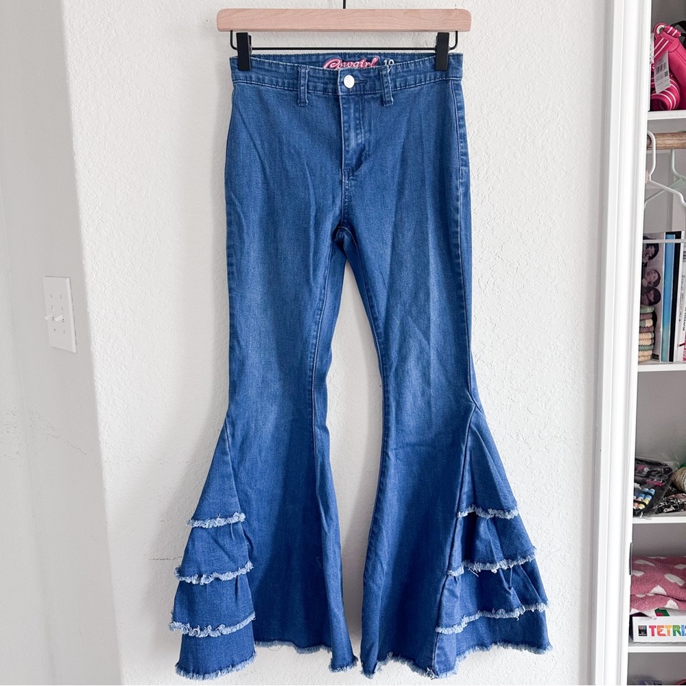 Cowgirl Hardware Girls' Bell Bottom Jean Size 10